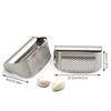 Stainless Steel Garlic Press Squeezer Manual Garlic Ginger Rocker Crusher Garlic Cutting Mince Tools Kitchen Gadgets