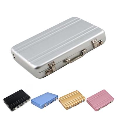 Mini Cute Password Briefcase Business Cardcase Bank Card Case Card Holder,