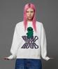 HOODHOOD Alien Graphic Knit Ivory