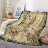 Coperta di Flanella Stampa Mappa TERRA DI MEZZO Coperta Accogliente Morbida Leggera Calda 30x40 pollici 40x50 pollici per Divano Letto
