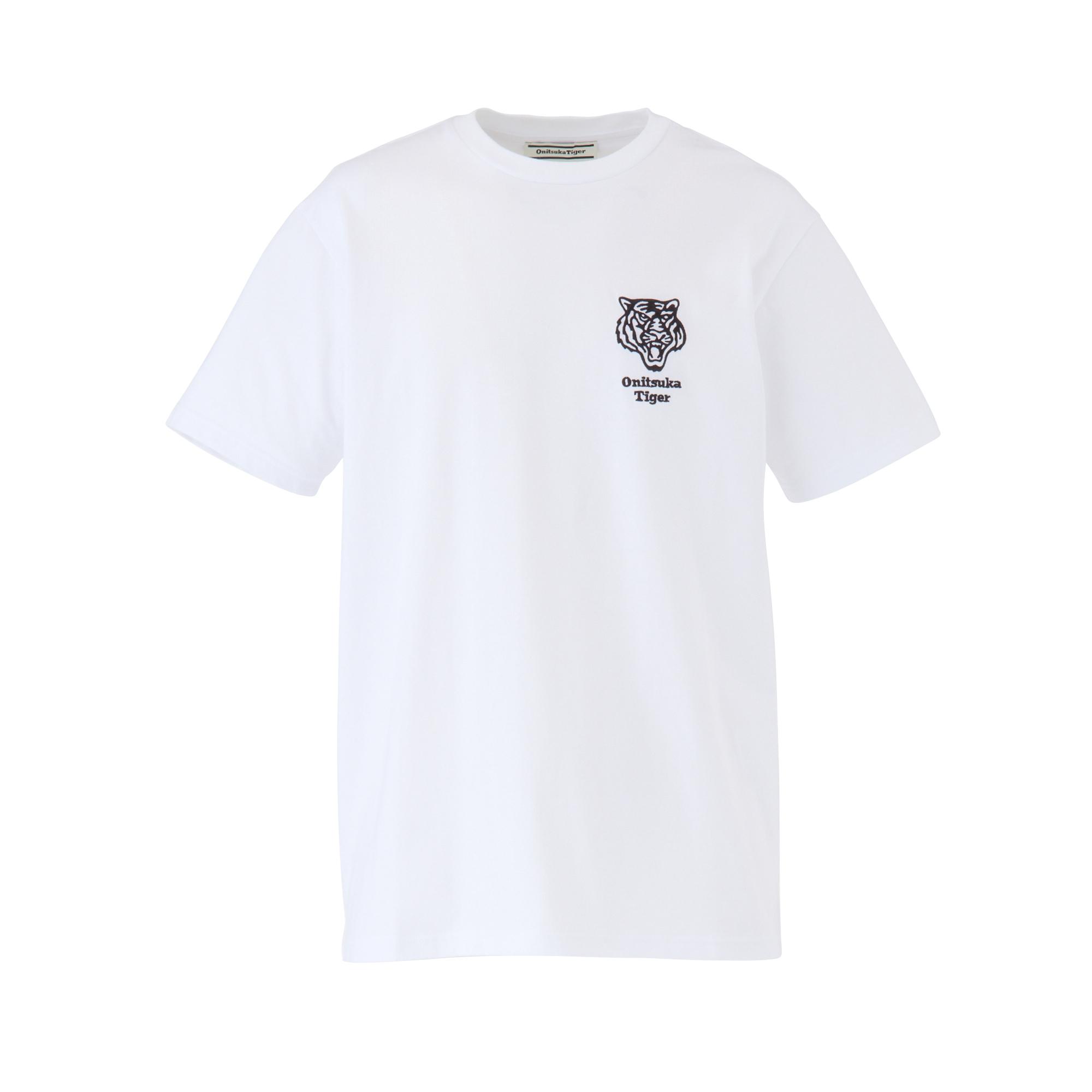 Onitsuka Tiger T Shirt Unisex White 2183B457-100 XXL