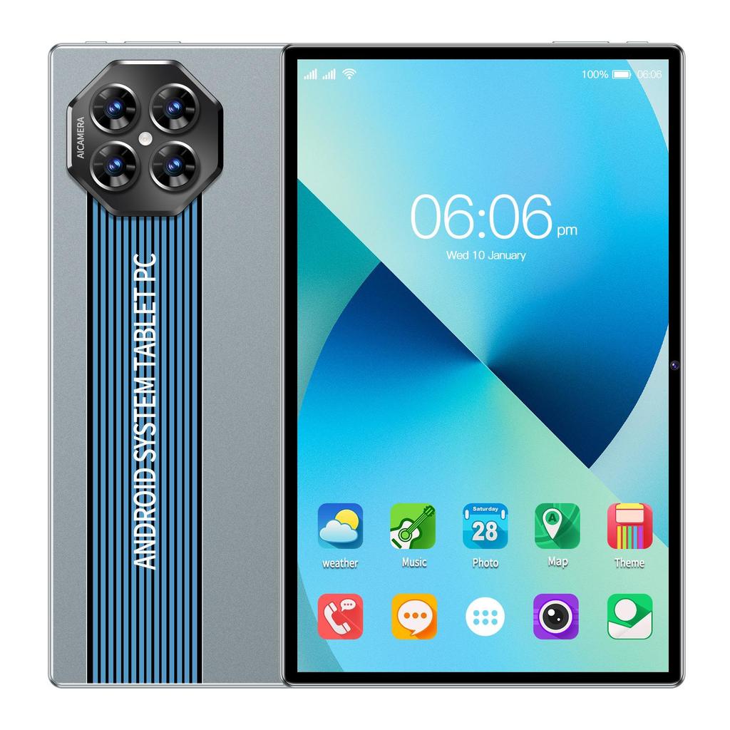 10.1" Android 15 2-in-1 Tablet with HD Display, Smart Call, WiFi & Card Slot
