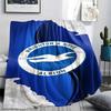 1pz Coperta in Flanella con Fantasia Brighton & Hove Albion Adatta a Tutte le Stagioni per Arredamento Casa Calore e Comfort Regali Regalo Festivo