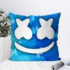 Dj M-Marshmello Pillow Case Square Pillow Bedroom Sofa Leisure Comfort Cushion Car Living Room Home Decoration