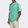 T Shirts Men's Green Crew Neck Moderate Straight Fit HE9549