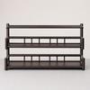 Bamboo Tea Cup Rack Tiered Teapot Display Stand Wooden Set
