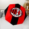 AC Milan Theme Automatic Umbrella, Lightweight & Portable, 8 Rib, Perfect for Outdoor Travel, Birthdays, Christmas, Gifts.