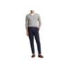 Polo Ralph Lauren SS23 Solid Loose V-Neck Long Sleeve Sweater Men sweater Gray MNPOSWE16821117-020