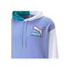 Puma Fandom Hoodie With Logo Print And Color Block Design Men Tops 537749-23