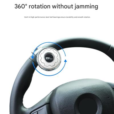 Universeller Lenkrad-Spinnergriff mit rutschfestem Griff, einfache Montage für reibungslose Drehung und reduzierte Armermüdung
