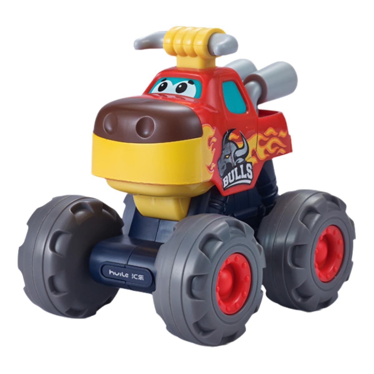 

Inertia Animals Children Cross Country Vehicle Return Force Drive Toy Puzzle красный