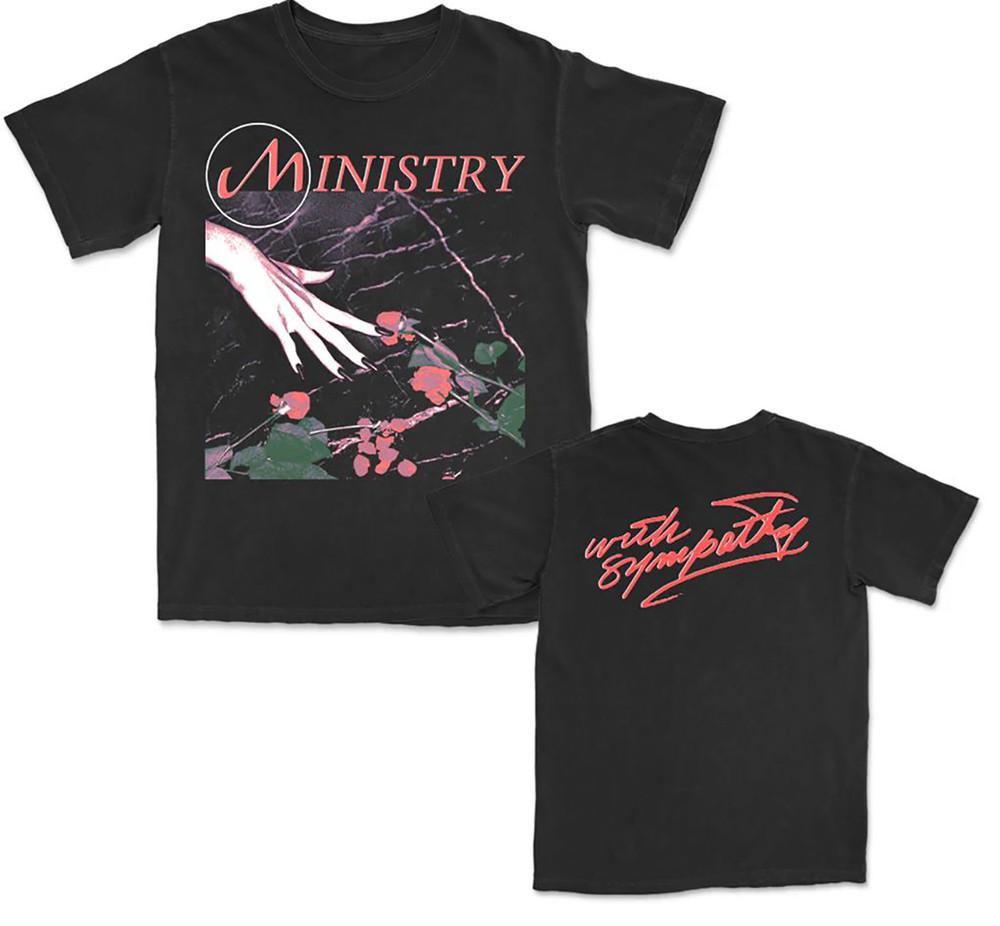 Ministry band With Sympathy Album Tee Cotton Shirt For Men Women AL095 Unisex T-Shirt M