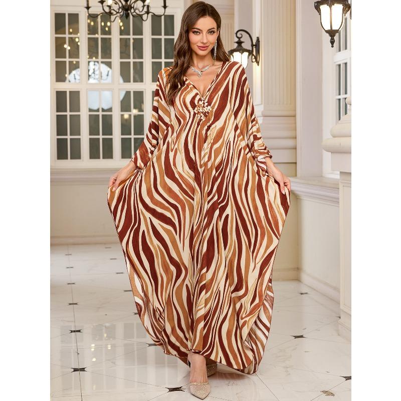 2025 New European and American Beach Dress Women's Loose Robe Bikini Blouse Sunscreen Clothing
