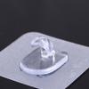 5Pcs Free Punching Seamless Invisible Hook Bathroom Kitchen Adhesive Hook