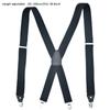 4 Clips 2.5CM Wide Men Suspenders Women Elastic Adjustable Adult Braces Suspender Kids Children Boys Girls Wedding Accessories