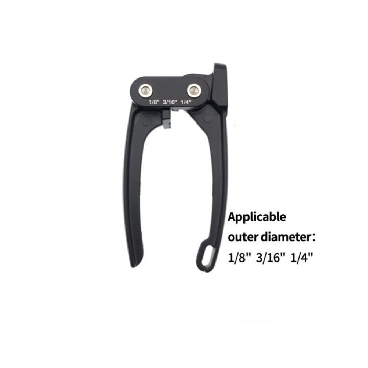 1Pcs Copper Tube Bender Tubing Bender 90°,Fuel Brake Pipe Bender Hand Tool 1/4“ 3/16” 1/8“ 3 in 1 Pipe Tubing Bender Pipe
