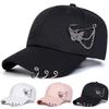 Butterfly Chain Pin Baseball Cap Fashionable and Cute Women's Hat Outdoor Leisure Travel Hats Sun Caps