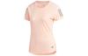 T Shirts Women's Light Pink Crew Neck Moderate DX1975
