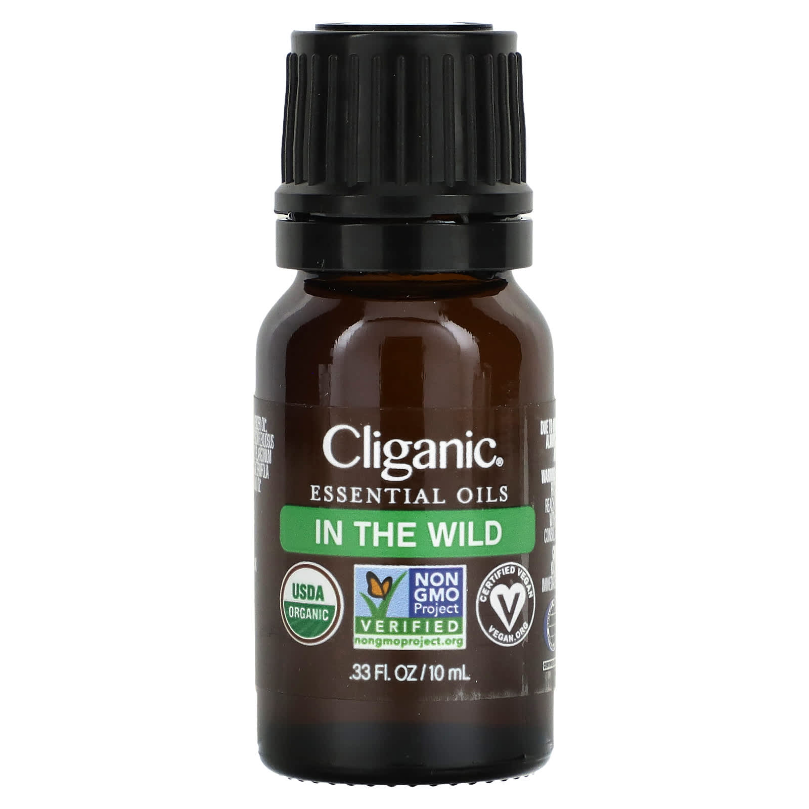 

Cliganic, Смесь эфирных масел, Дикие ингредиенты, 0,33 жидких унций (10 мл)