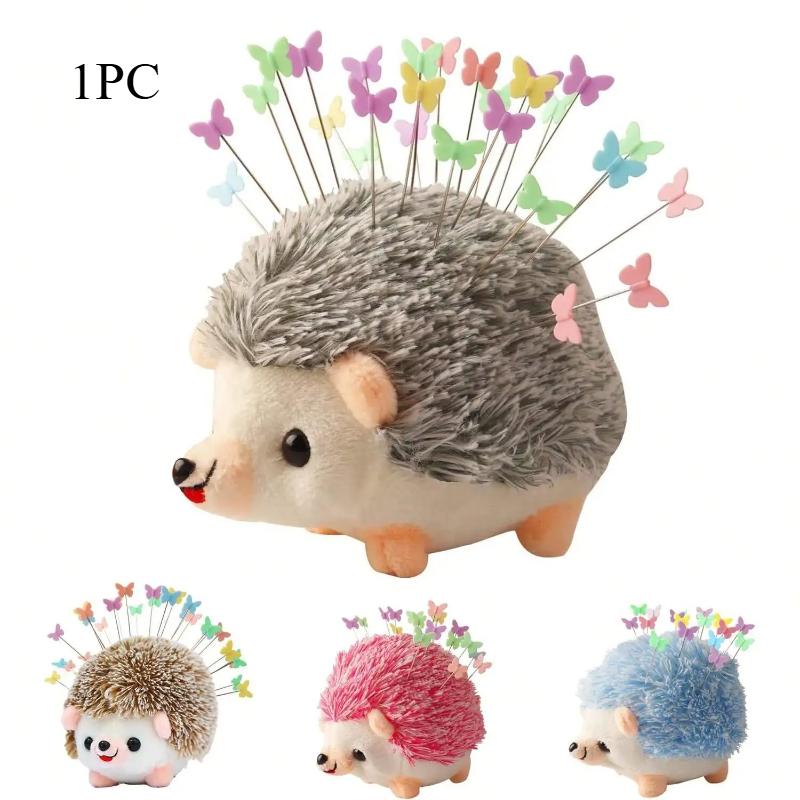 

1Pc Hedgehog Shape Pin Cushion, Cute Pincushions Lovely Needle Cushions Pins Holder Sewing Accessories Supplies For Quilting зелёный