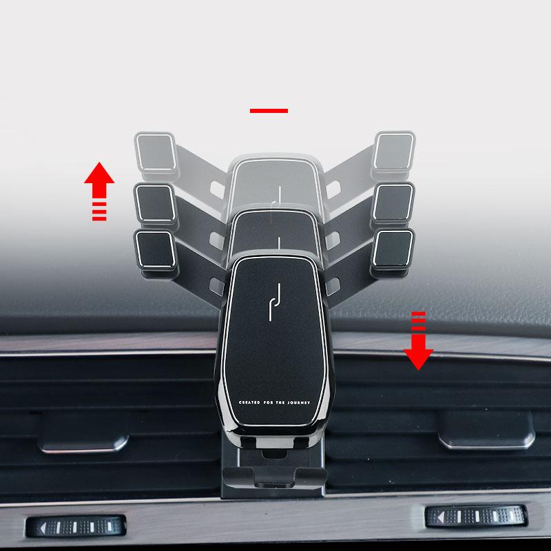 Car phone holder for Volkswagen Golf 7 / 7.5 / Golf MK7 MK7.5 interior modification parts phone stand 2016 2017