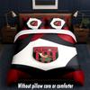 West Bromwich Albion Football Design Set Biancheria da Letto 1 Copripiumino + 2 Federe Morbido Traspirante Biancheria da Letto per la Casa