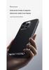 Metal Lensli ve Kaplamalı Yüksek Kalite Koruyucu Kılıf ile iPhone 15 için Apple 16Pro Max Orijinal Deri Telefon Kılıfı