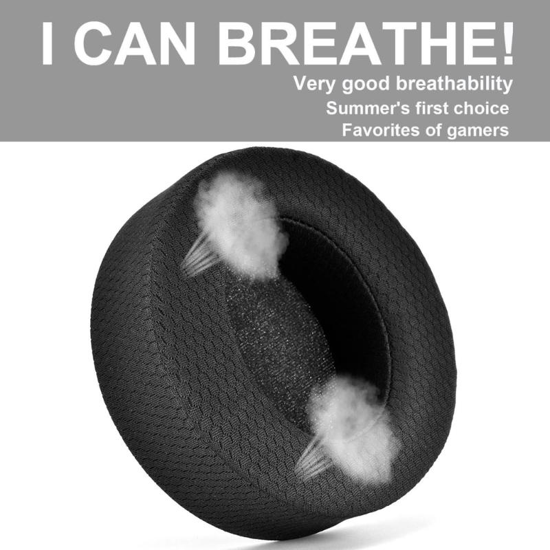 Breathable Headphone Ear Pads Sweat Resistant Design Extended Gaming Replace for Fidelio Dedicated Spare Ear Cushions