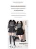 2025 Autumn/Winter Grey Wool Blend High-Waisted Slimming Pleated Skirt