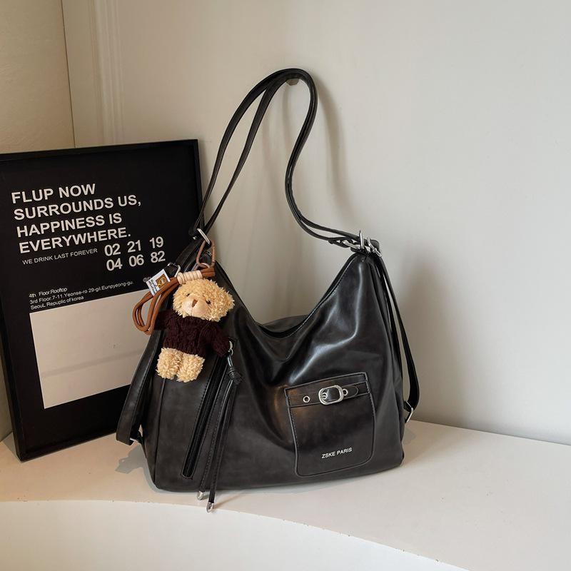 Women's Large Capacity Versatile Tote & Shoulder Bag for Casual Outdoor Commuting