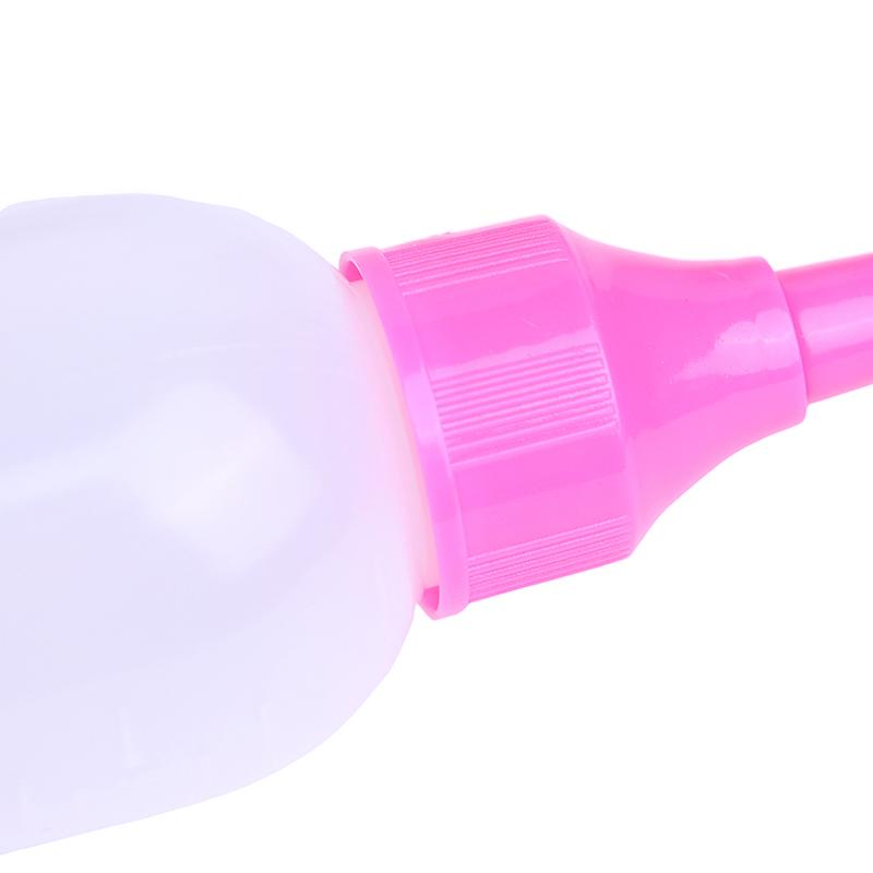 150 ml Mehrfarbige Plastik-Nachfüllflasche für Haarfarbe mit Applikatorkamm zum Dosieren für den Salon, Haarfärbung, Friseur, Styling-Tool