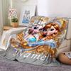 Custom Name Elsa'S Winter Fantasy Party Blanket For Couch Bed Plush Cozy Fuzzy Blanket Super Soft Warm Blankets For Fall And Winter 091665