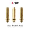 New For Elegoo Centauri Carbon Brass Bimetallic Nozzle 0.2/0.4/0.6/0.8mm Hotend Nozzles For Centauri Carbon 2 Replacement Parts