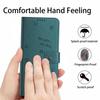 For Google Pixel 7a Case with Strap Cats Imprint Leather Wallet Phone Cover