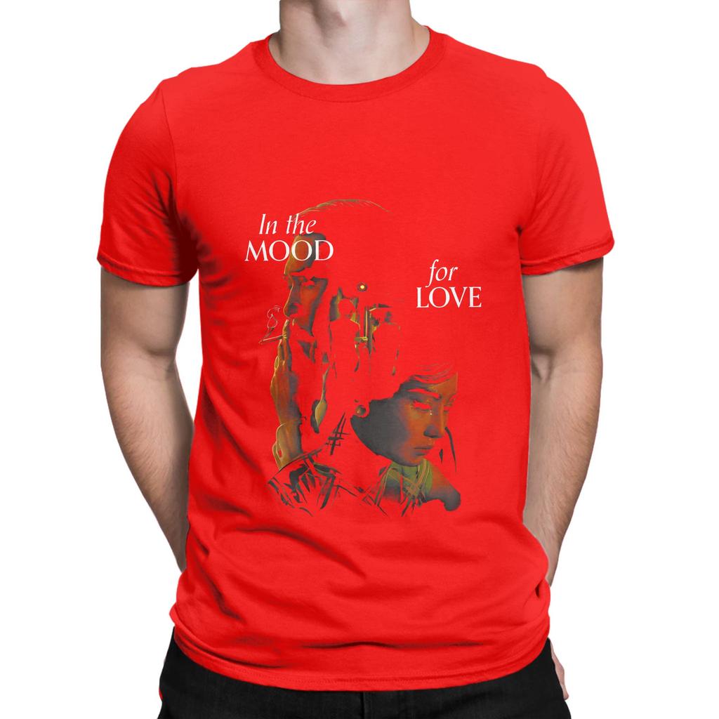 Oversized TShirt Summer Wong Kar Wai Movie Novelty T Shirts 100 Cotton Tee Shirt Y2K Basic Loose Short Sleeve Clothing