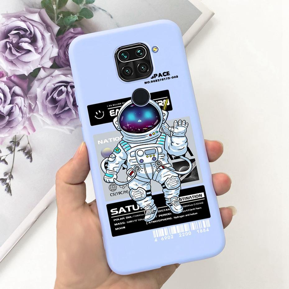 For Xiaomi Redmi Note 9 9s 9 Pro Max Cute Animals Cartoon Phone Case For Redmi Note9 9s 9Pro Candy Color Soft Silicon Back Cover