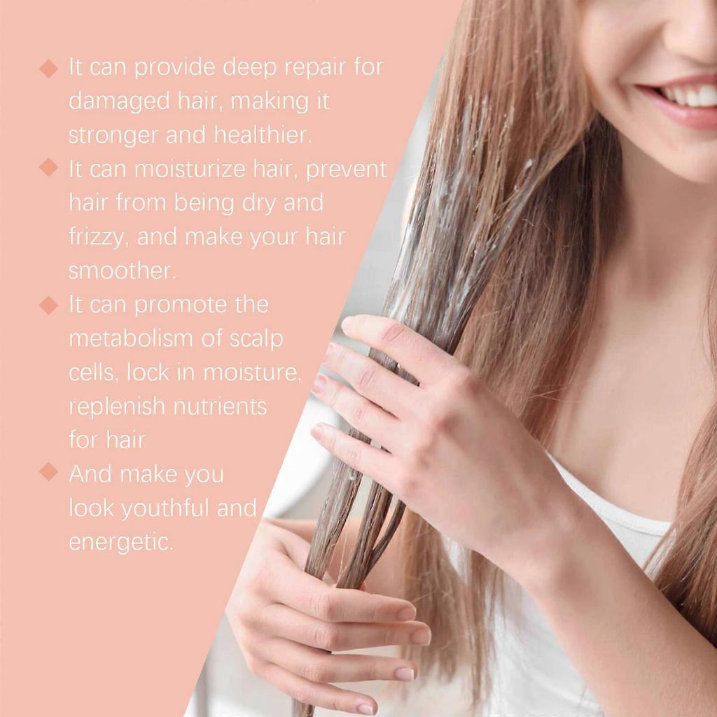 10 Minute Superfood Hair Mask,Nourish Hydrate Repair Hair Mask For Thicker, Fuller, Softer Hair