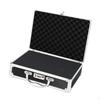 Aluminum Frame Carrying Case with Combination Lock for Personal Items Foam Insert Tool Box