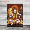 Shiva Hinduism Goddess of India Wall Art Canvas Painting God of Destruction Wall Pictures For Living Room Nordic Poster Unframed