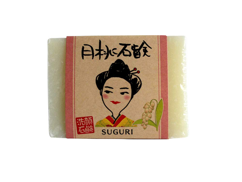 

SUGURI Okinawa Soap Series Getto 100g Face Wash White