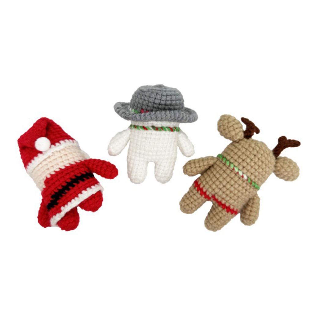 Beginners Crochet Kits, Crochet Christmas Kits, with Yarn, Crochet Hooks, Instructions DIY Crochet Craft Starter Kits