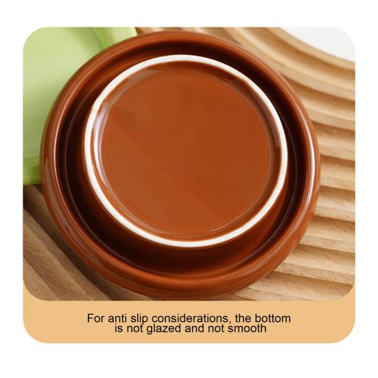 6 in 1 Burger Ceramic Mini Plate Set Creative Hamburger Styling Meal