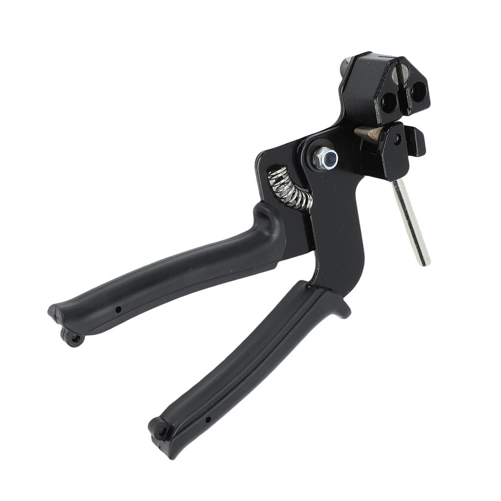 Kit de Ferramenta para Abraçadeiras de Cabo de Aço Inoxidável 304 com 100 Unidades de Abraçadeiras Ferramenta de Corte de Abraçadeiras de Cabo 11,8 Polegadas 200LBS Resistência à Tração para Cerca de Elo de Corrente Tubo de Escape