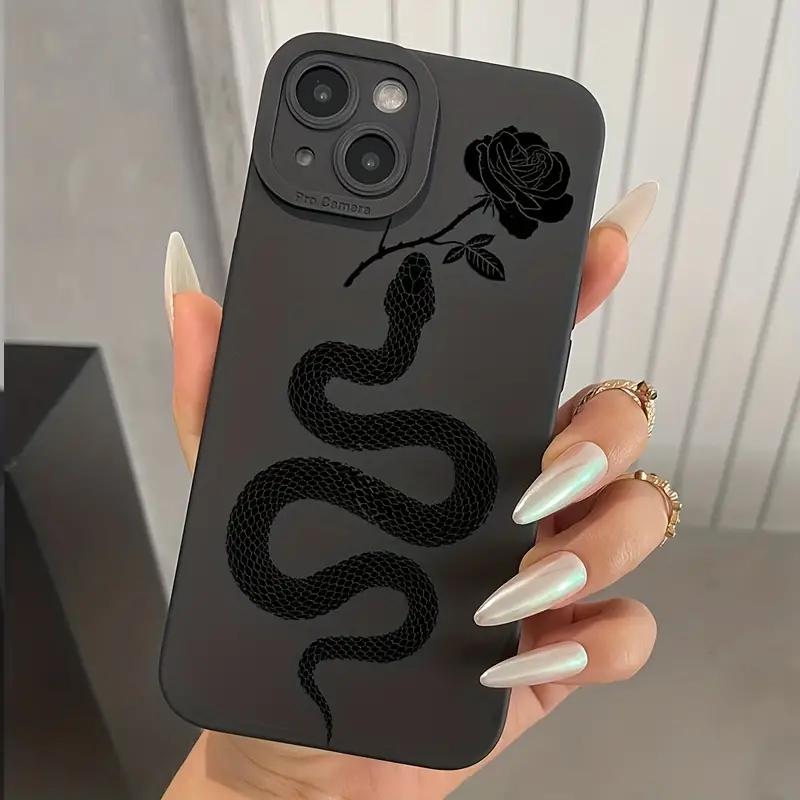 Cute Doodle Funny Snake Case for Samsung Galaxy S25 S24 Ultra Case S22 Plus S23 FE A15 A14 A34 A54 A55 A53 A52 A13 A32 A35 Cover