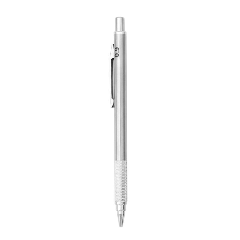 Mechanical Automatic Pencil Metal Mechanical Pencil Automatic Drafting Pencil for Carpenter Marking, Sketching, Drafting