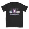 Vintage Never Forget Radio Music Tshirt For Unisex Unisex O Neck Cotton T Shirts Short Sleeve Tees 4xl 5xl Clothing