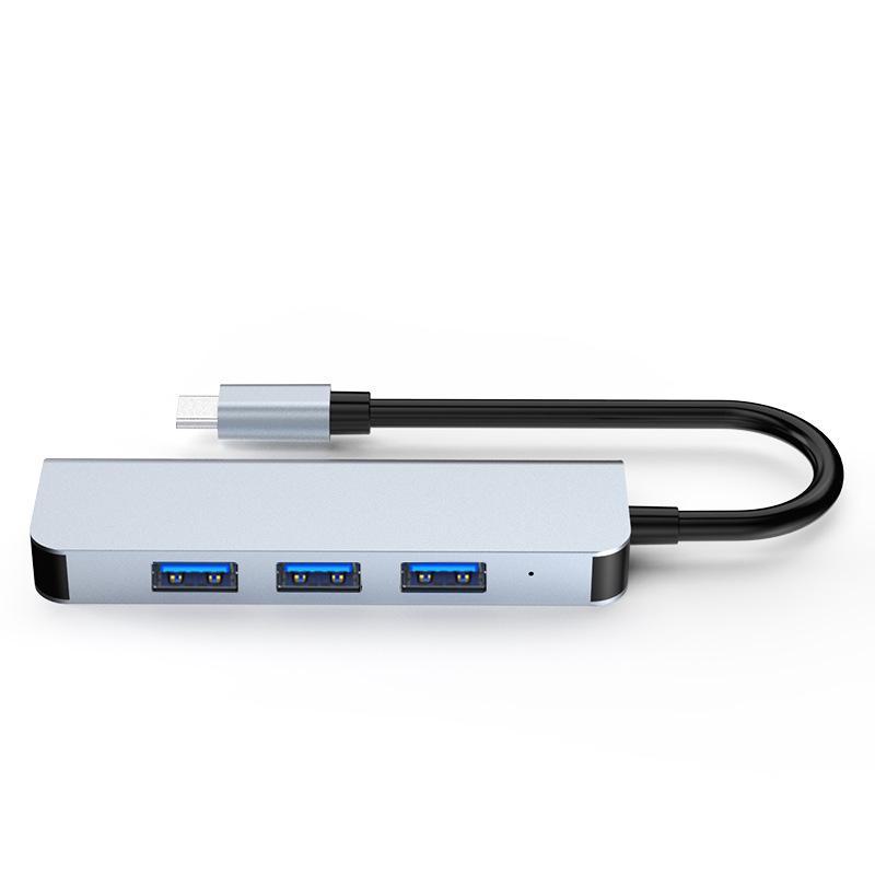 4-v-1 Vysokorychlostní USB-C Hub pro Huawei & Apple MacBook