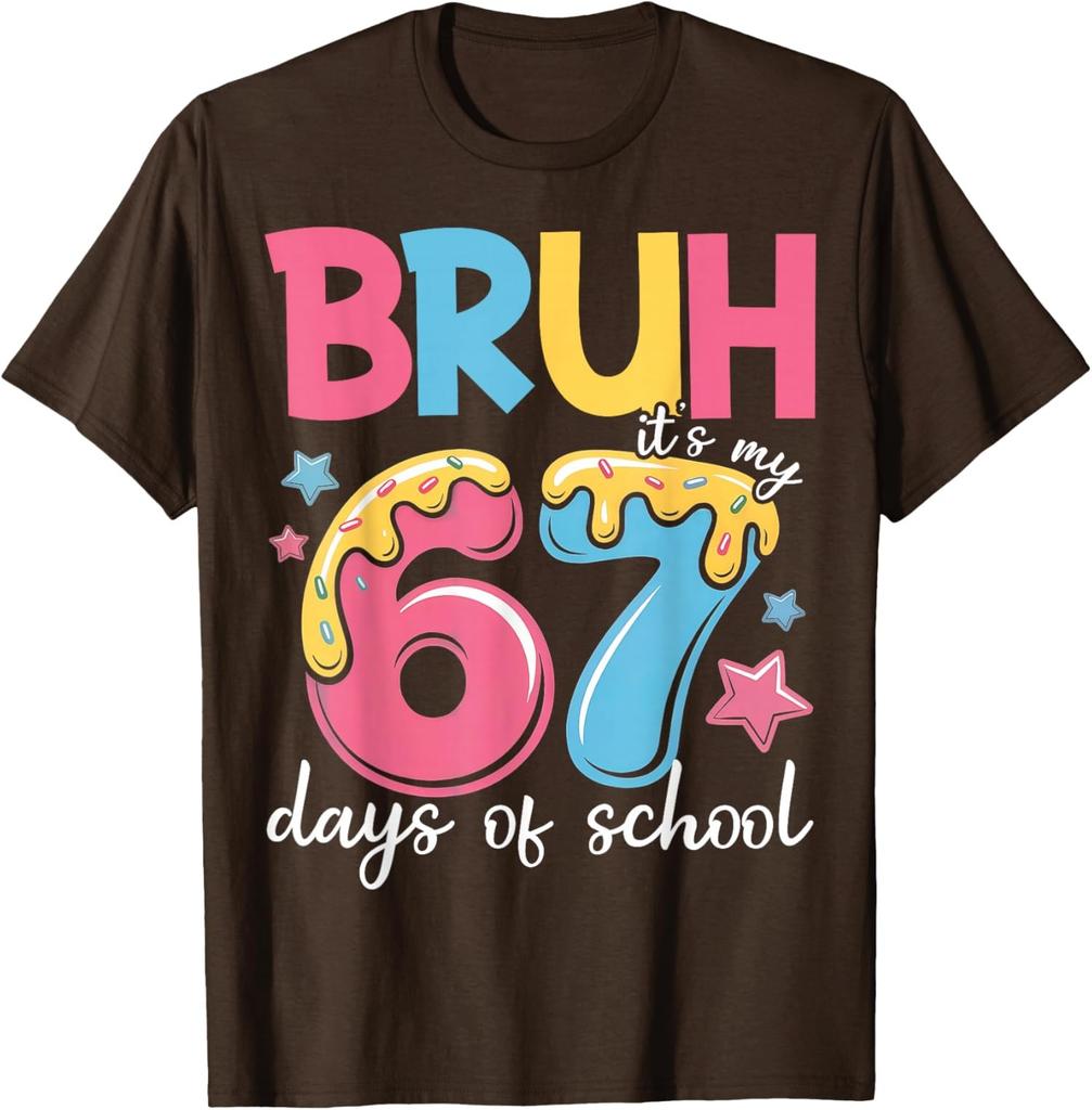 Bruh It's My Days of School Funny Teachers Students Unisex T-Shirt