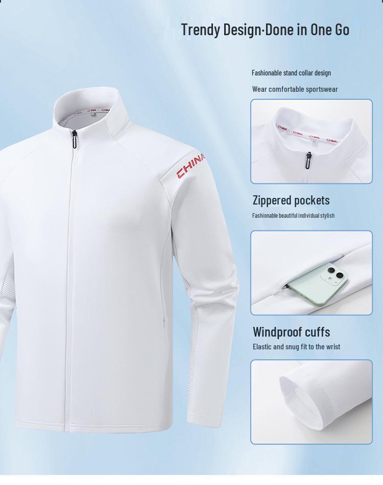Chinese National Team Sportswear Ceremony Suit: Men's & Women's Coach Training Set