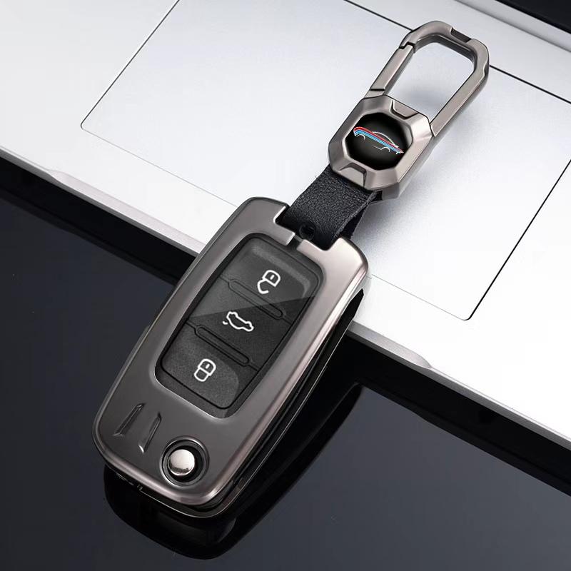 New Car Remote Key Case Cover For Volkswagen VW Polo Golf Passat Tiguan Beetle Caddy T5 Up Eos Skoda Octavia Seat Leon Altea